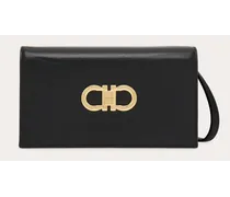 Damen Mini-bag mit Doppel-Gancini Schwarz