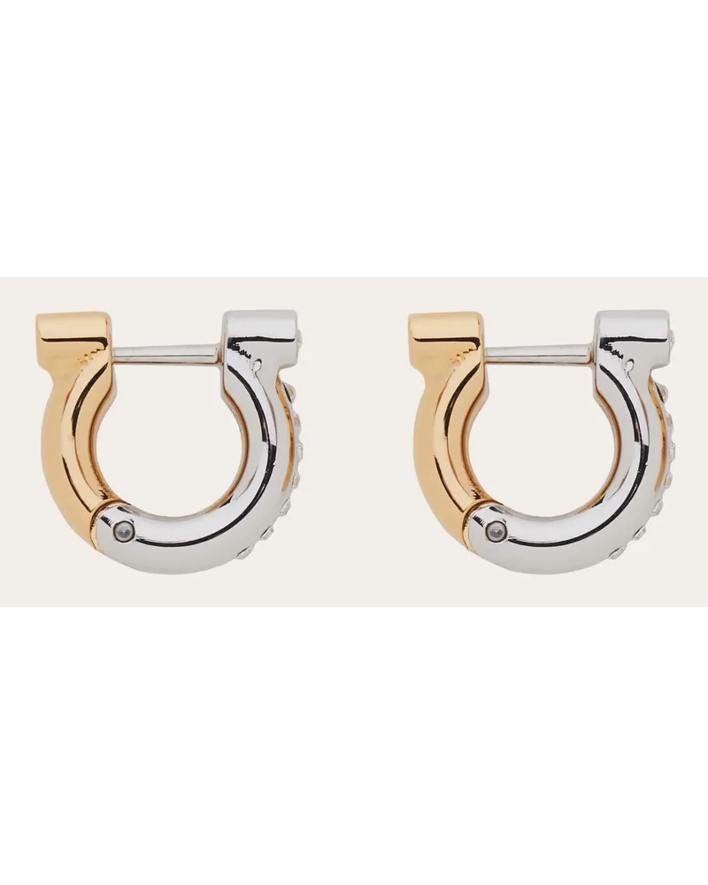 Ferragamo Damen Gancini Ohrringe Gold Gold