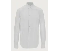 Herren Smokinghemd Weiß