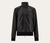 Herren Wendeblouson aus Nappa Schwarz