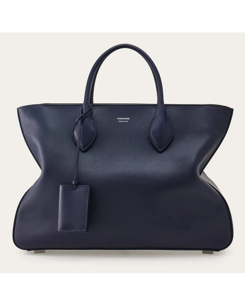 Ferragamo Totebag (L Blau