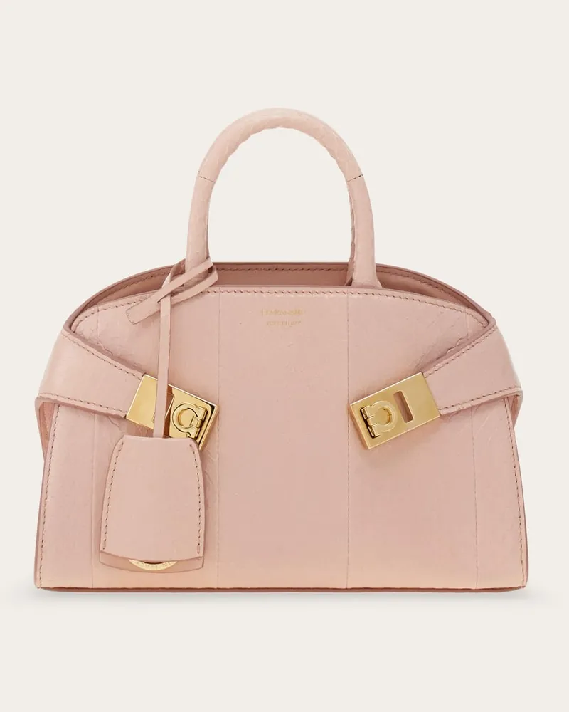 Ferragamo Damen Handtasche Hug (XS) Rosa Rosa