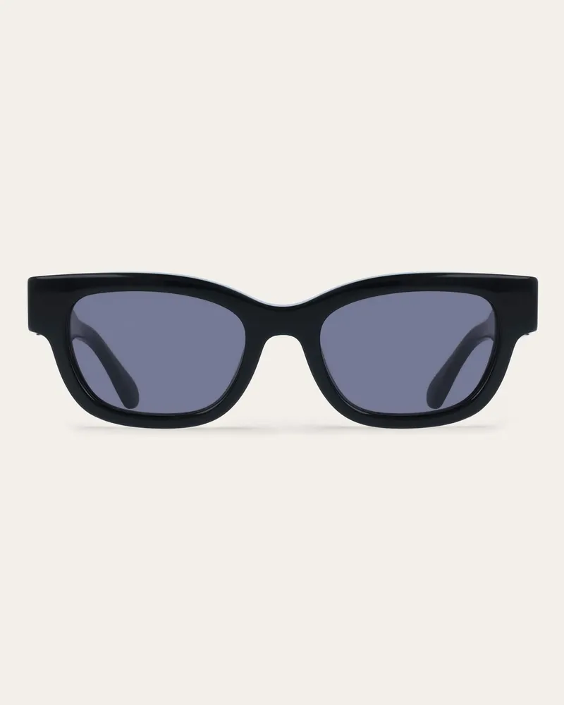 Ferragamo Damen Sonnenbrille Schwarz Schwarz