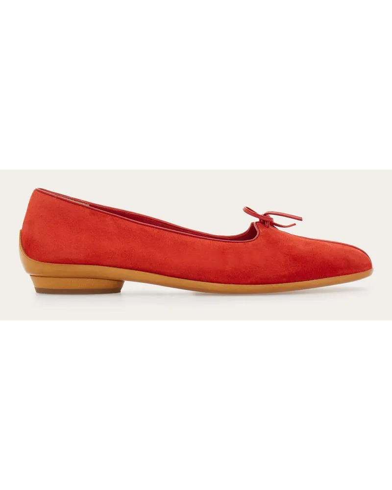 Ferragamo Damen Cherie (1960) Rot Größe 5 Rot