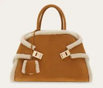 Damen Hug Handtasche (M) Braun