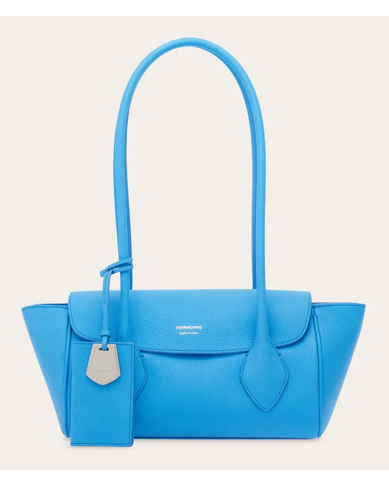 Ferragamo East West Totebag (S Blau