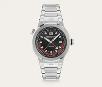 Herren F-80 gmt Uhr Schwarz