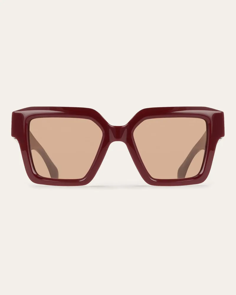 Ferragamo Damen Sonnenbrillen Rot Rot