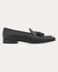 Ferragamo Tassel Loafer Schwarz