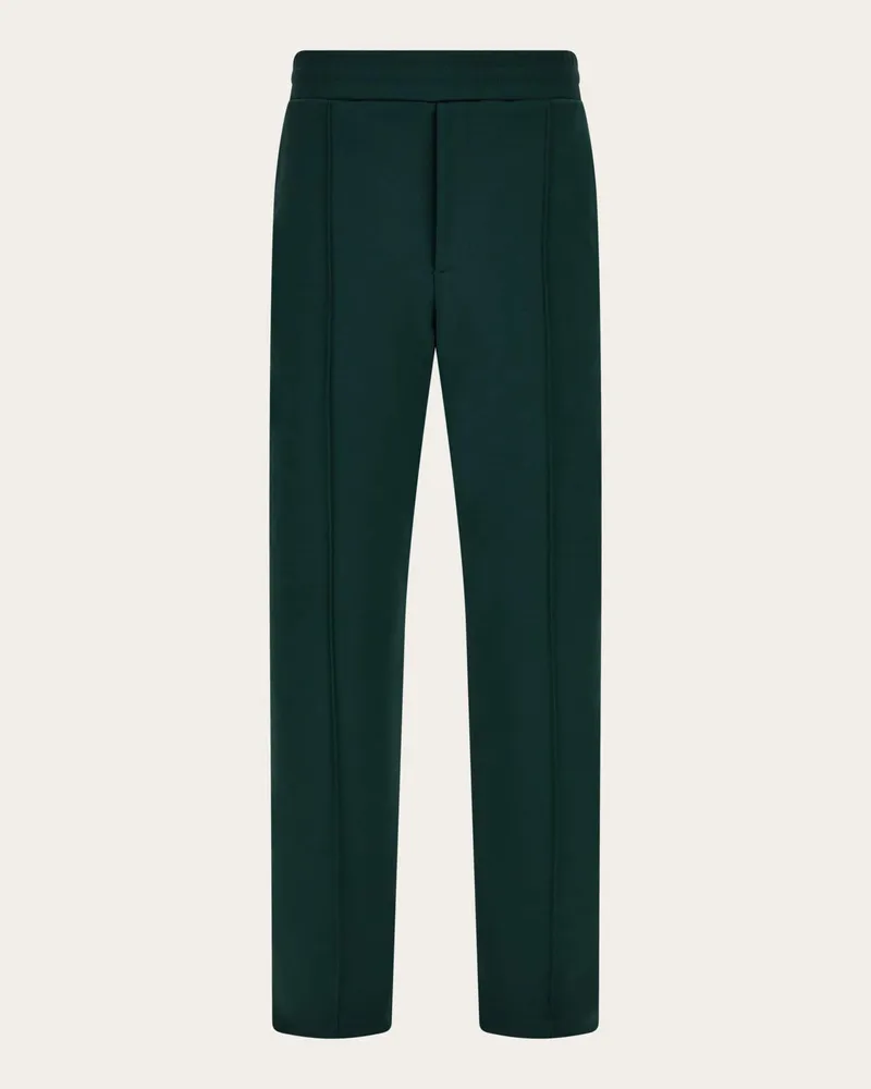 Ferragamo Herren Sportliche Hose Grün Grün