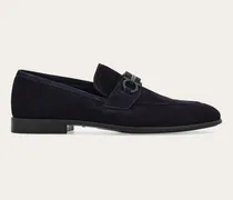 Herren Loafer mit Gancini-Ornament Blau Größe