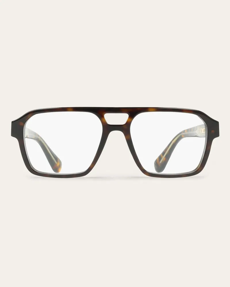 Ferragamo Herren Korrektionsbrille Braun Braun