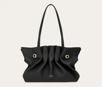 Damen Ferragamo Soft-bag (M) Schwarz