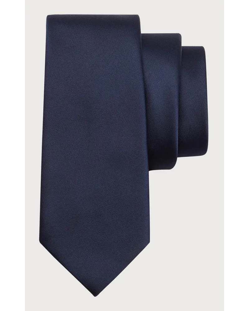 Ferragamo Herren Krawatte aus Seide Blau Blau