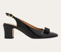 Damen Slingback mit Vara-Schleife Schwarz Größe