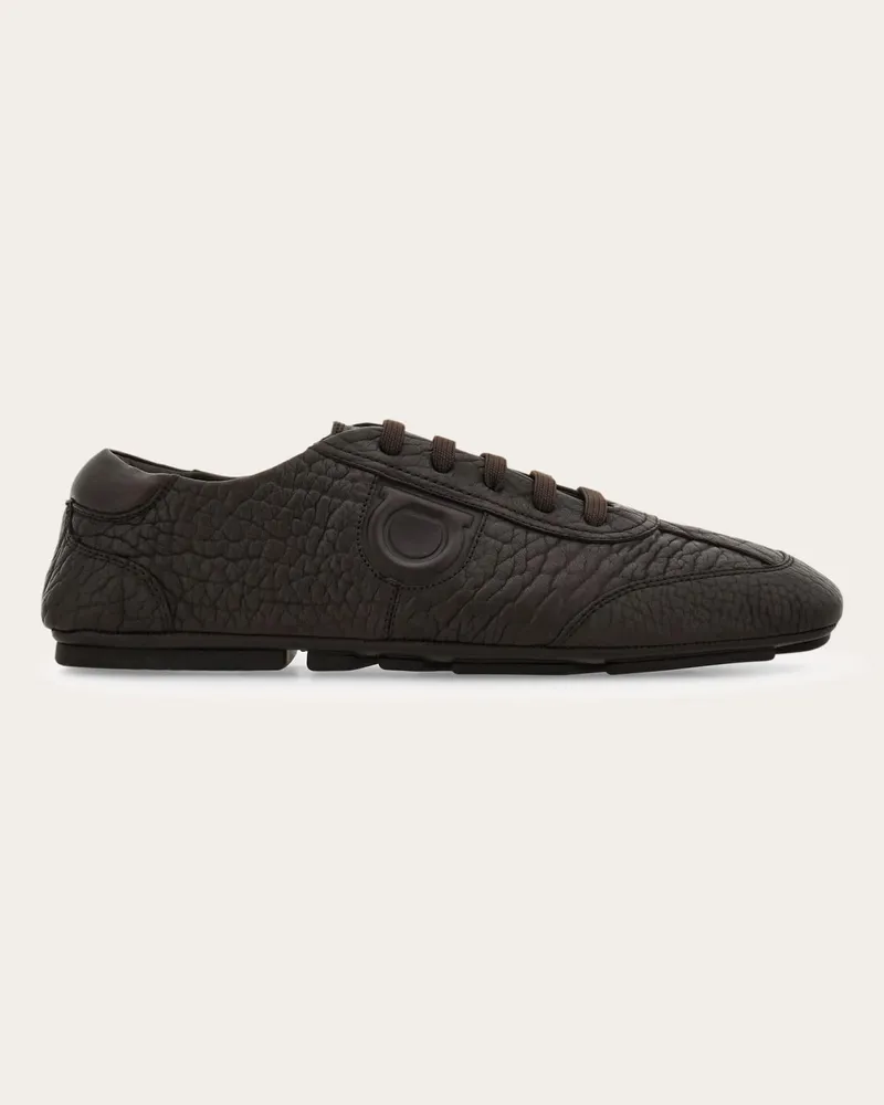 Ferragamo Herren Driver-Schnürschuh Braun Größe Braun