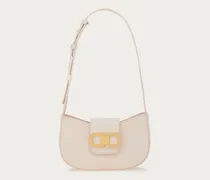 Damen Doppel-Gancini-mini-bag Rosa