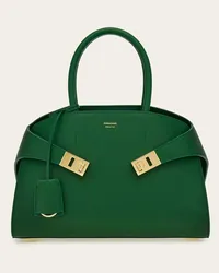 Ferragamo Hug Handtasche (S Grün