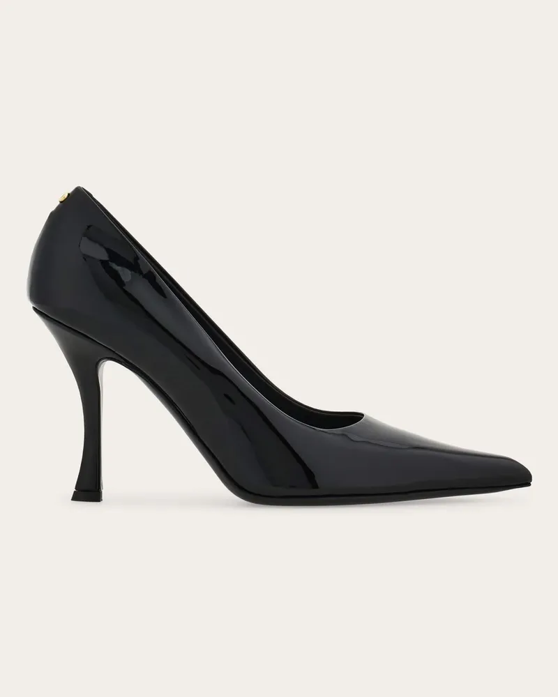 Ferragamo Damen Pumps Schwarz Größe 5 Schwarz