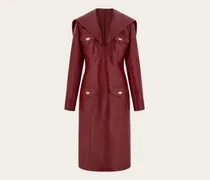 Damen Nappakleid Rot