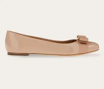 Damen Varina Ballerina Beige Größe