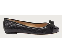 Damen Varina Ballerinas Schwarz Größe 5
