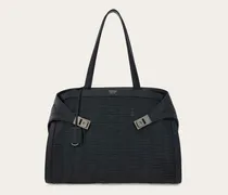 Herren Hug Schultertasche Schwarz