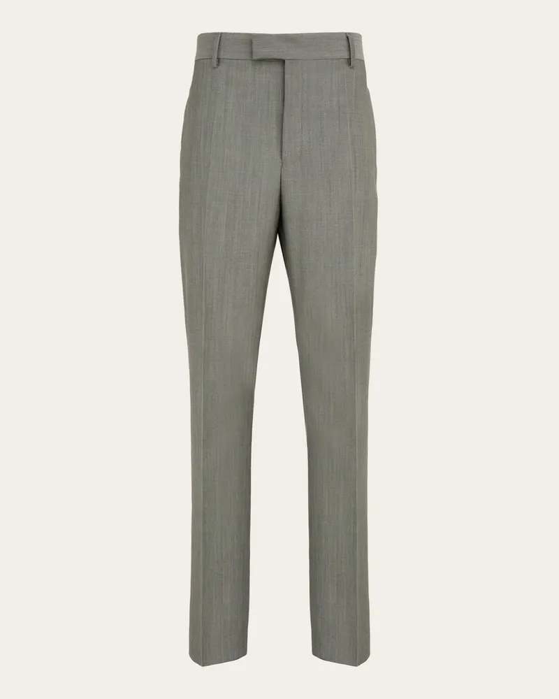 Ferragamo Herren Schneiderhose Grau Grau