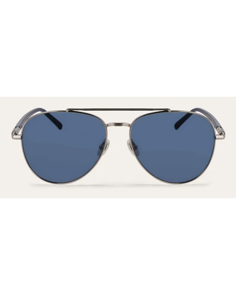 Ferragamo Herren Sonnenbrillen Blau Blau