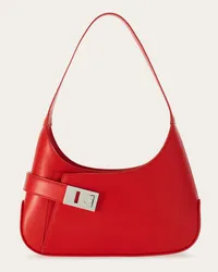 Ferragamo Hobo Schultertasche Rot