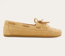 Damen Bootsschuh Beige Größe 5