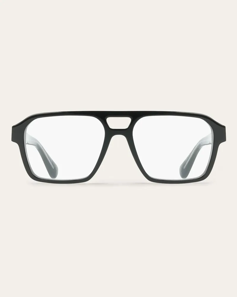 Ferragamo Herren Korrektionsbrille Schwarz Schwarz