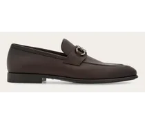 Herren Loafer mit Gancini-Ornament Braun Größe
