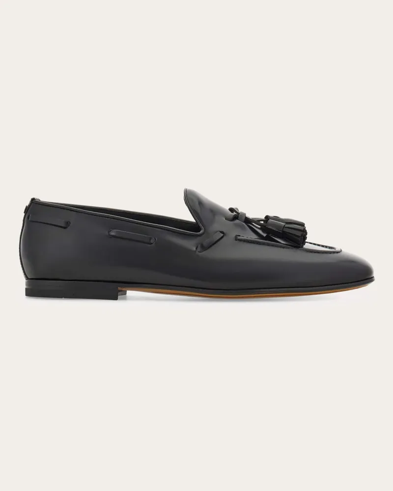 Ferragamo Herren Tassel-Loafer Schwarz Größe Schwarz
