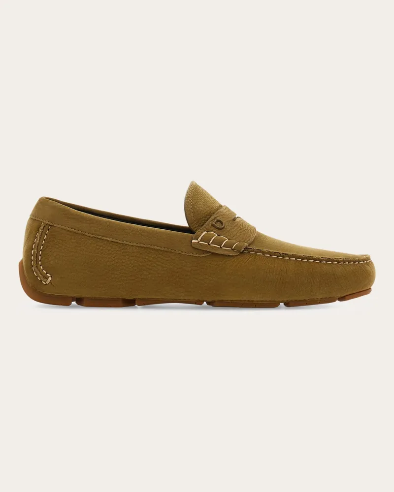 Ferragamo Herren Driver-Pennyloafer Braun Größe Braun