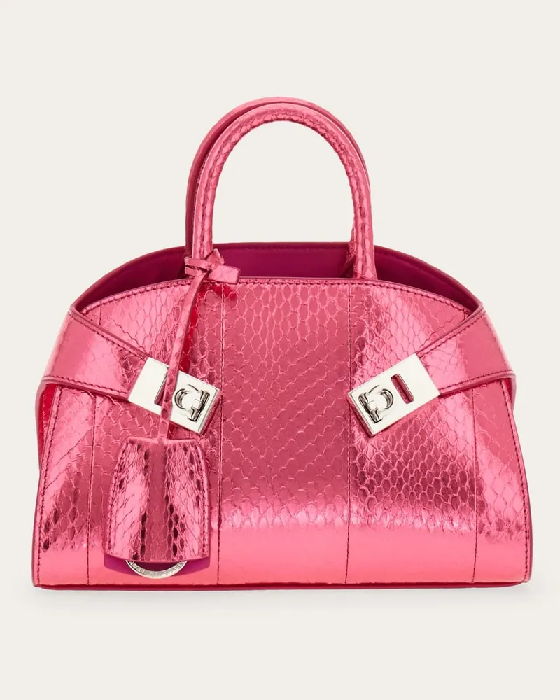 Ferragamo Damen Handtasche Hug (XS) Violett Violett