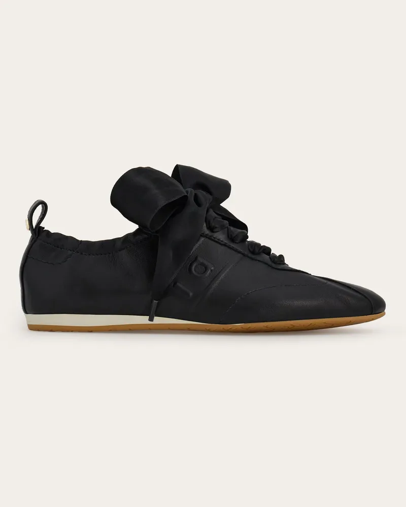 Ferragamo Damen Hybrid-Sneaker Schwarz Größe 5 Schwarz