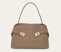 Damen Hug Soft Schultertasche (M) Beige