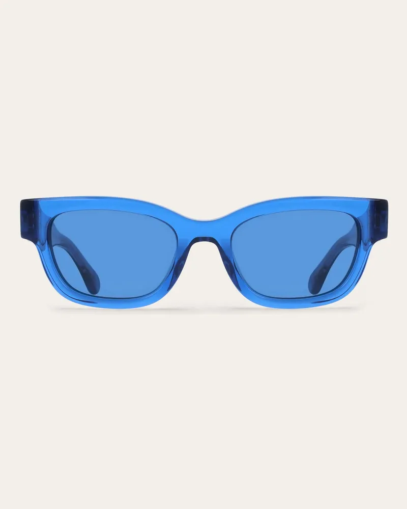 Ferragamo Damen Sonnenbrille Blau Blau