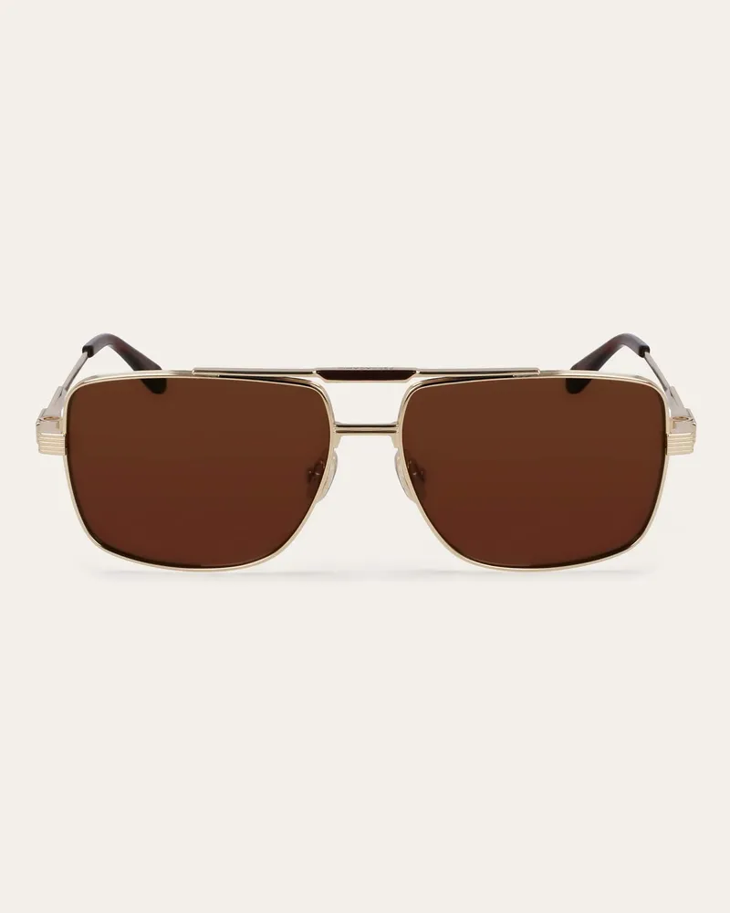 Ferragamo Herren Sonnenbrillen Braun Braun