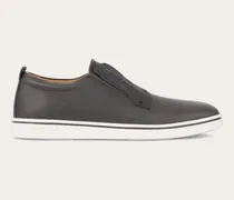 Herren Slip-on-Derby Grau Größe