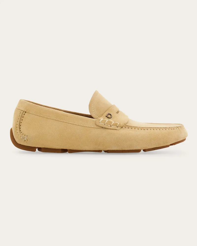 Ferragamo Herren Penny-Mokassin Beige Größe Beige