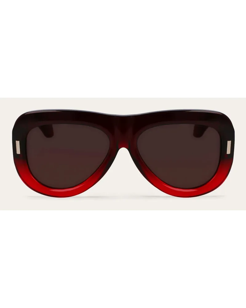 Ferragamo Damen Sonnenbrillen Rot Rot