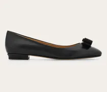 Damen Ballerina mit Vara-Schleife Schwarz Größe