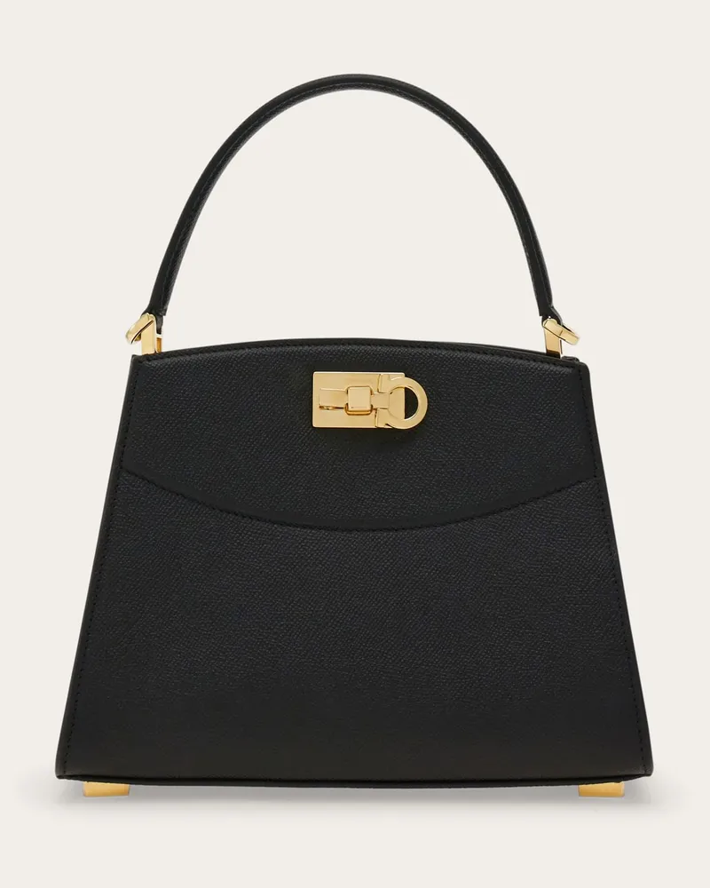 Ferragamo Damen New Ferragamo Studio box bag (XS) Schwarz Schwarz