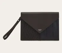 Herren Dokumententasche Braun