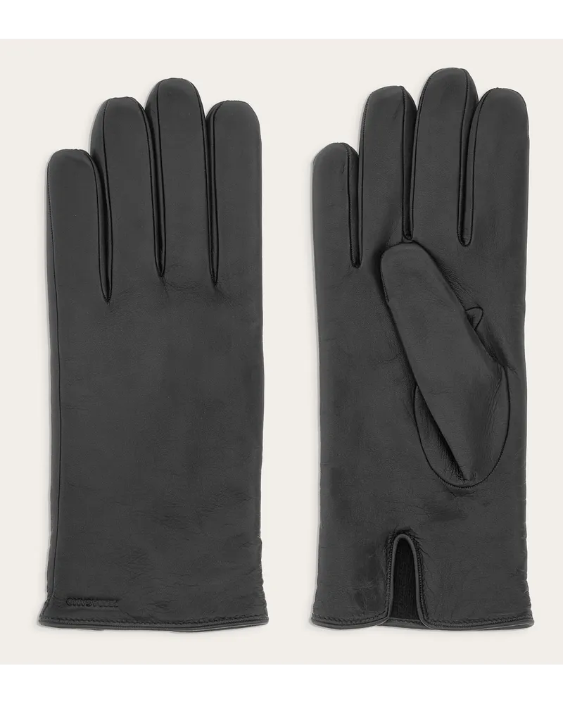 Ferragamo Gefütterte Handschuhe Schwarz