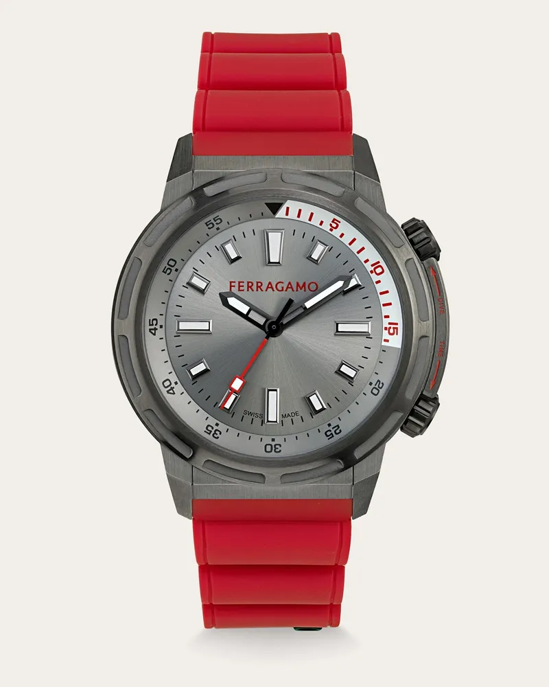 Ferragamo Sport Uhr Rot