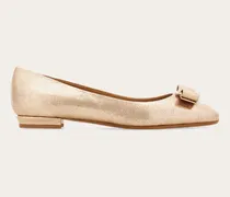 Damen Ballerina mit Vara-Schleife Beige Größe