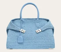Damen Hug Handtasche (L) Blau